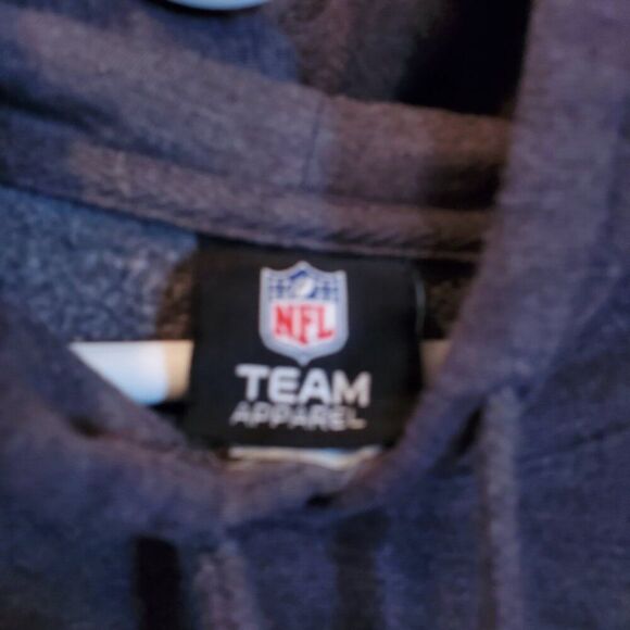 🏈 NFL Denver Broncos Sweatshirt /Hoodie Dark Gray M/L - Picture 4 of 4